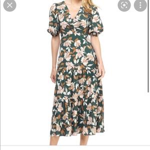Gal Meets Glam Floral Midi Dress
